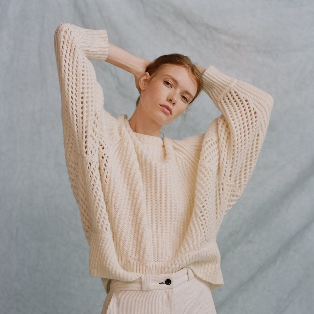 Rag & Bone Athena Cashmere Pullover 100% cashmere sweater